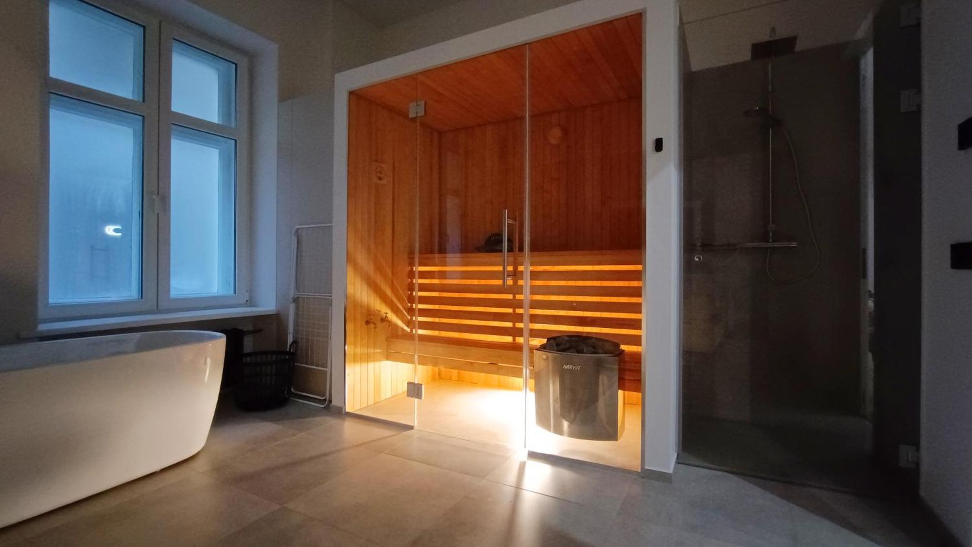 A++ Executive Apartment With Luxury Sauna Room リガ エクステリア 写真