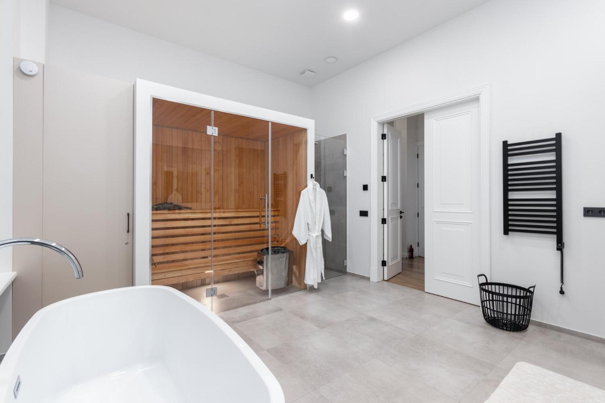 A++ Executive Apartment With Luxury Sauna Room リガ 部屋 写真